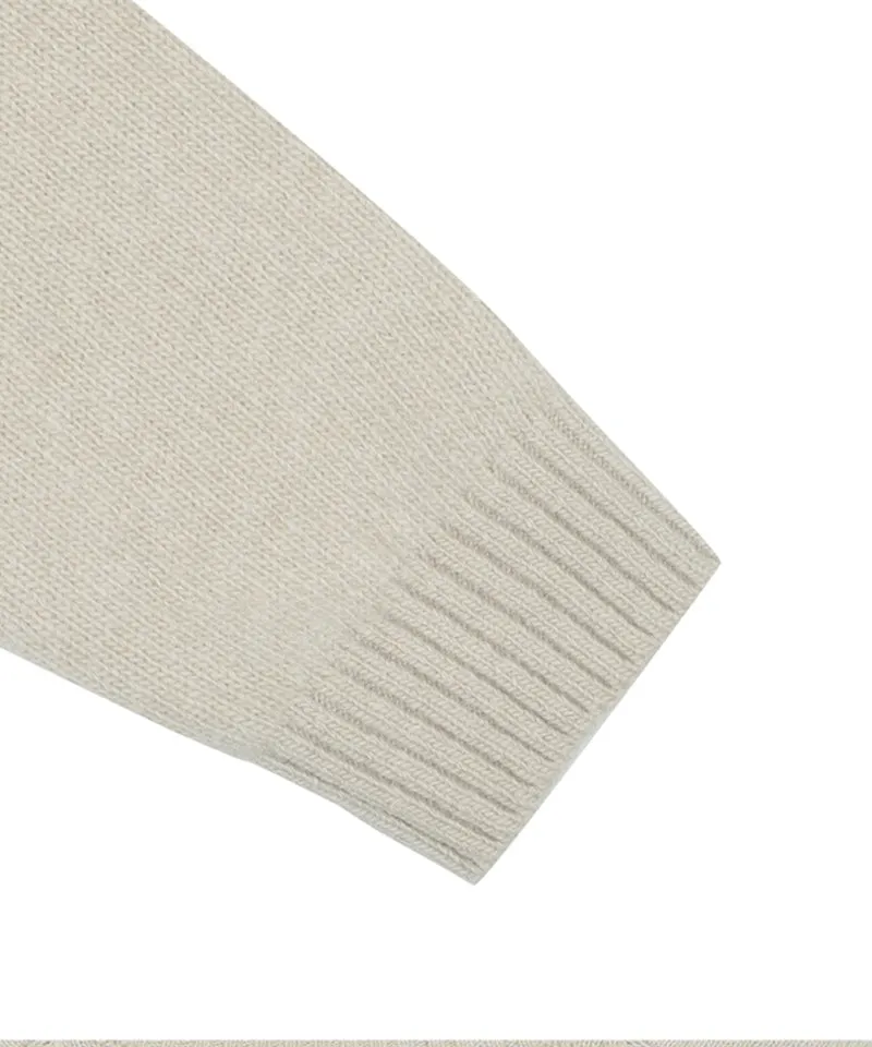 Monday Flow Soft Knit Cardigan - Light Beige