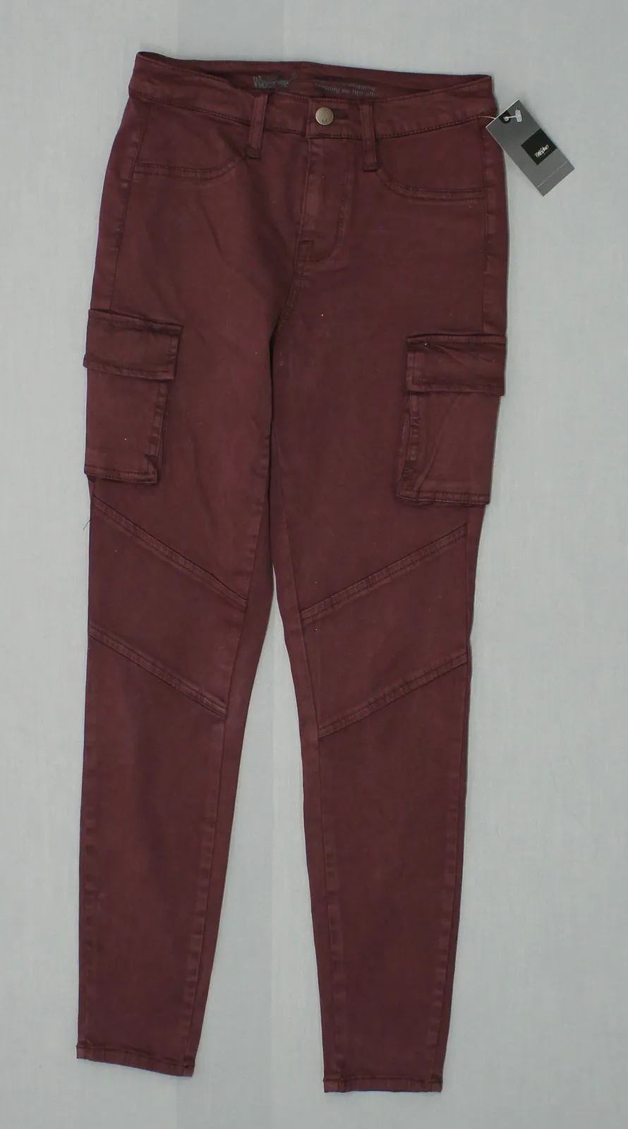 Mossimo Women's High Rise Stretch Jeggings Maroon 0