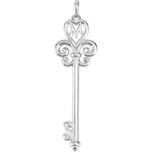 Mother's Key® Pendant or Necklace in Sterling Silver or 14k Gold