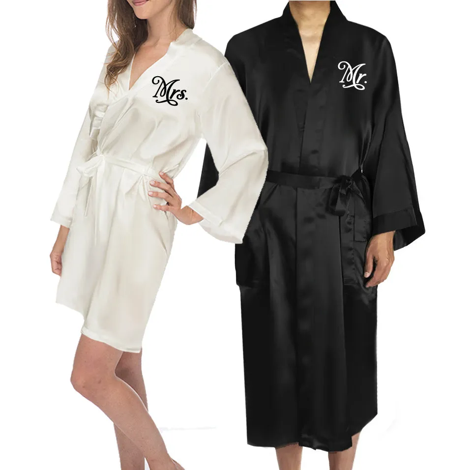Mr. and Mrs. Robe Set