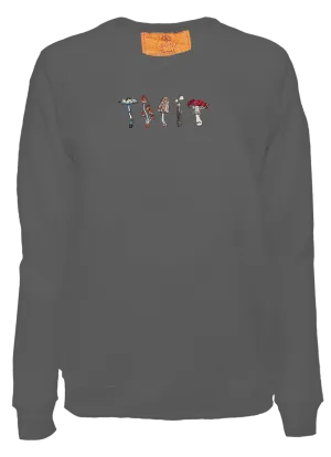 Mushroom Foraging Women's Classic Crew Pullover