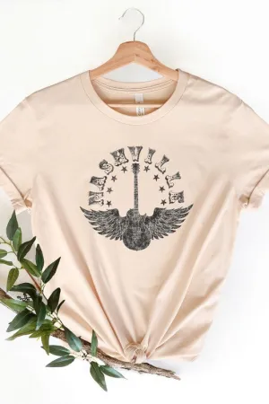 Nashville Star Guitar Graphic Tee