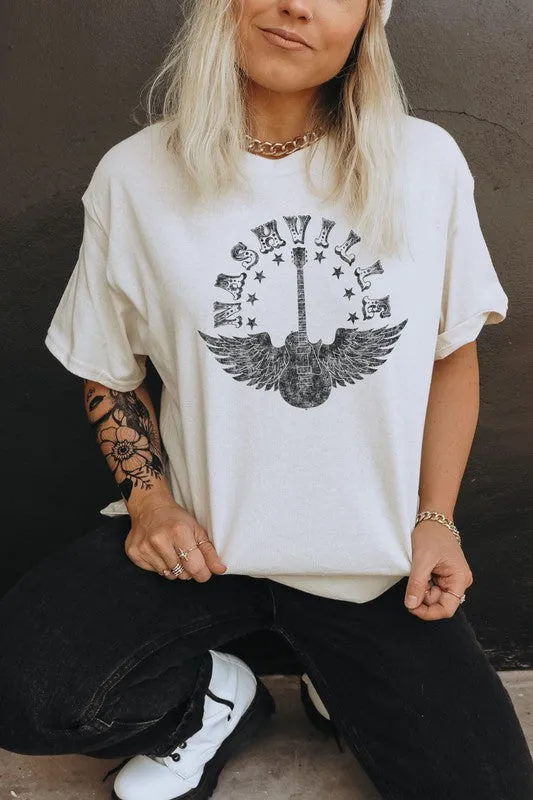 Nashville Star Guitar Graphic Tee