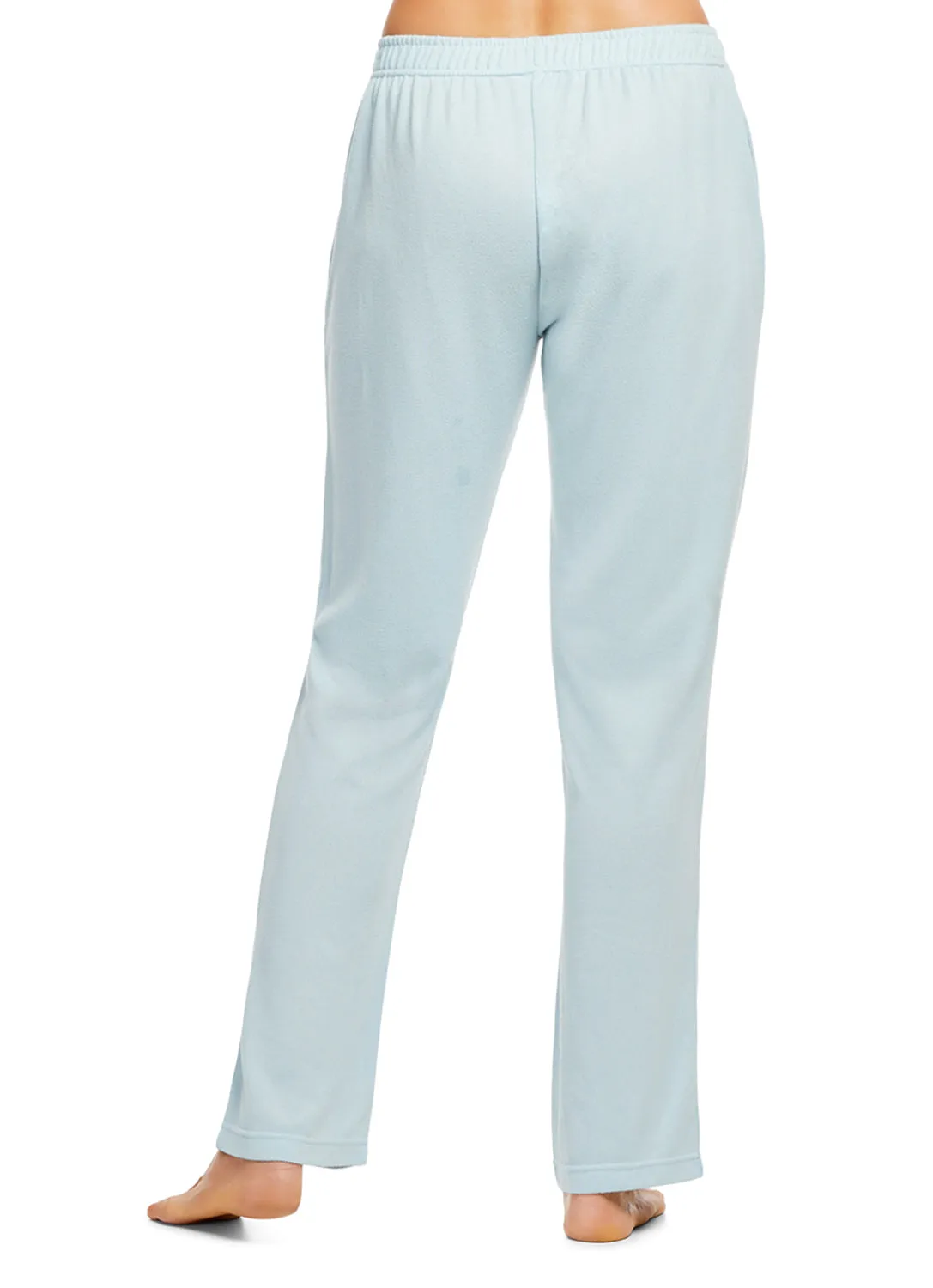 New Gloria Vanderbilt Women's Sleep Pants | Comfortable Pajama Bottoms, Sky Blue, Sz 2X!