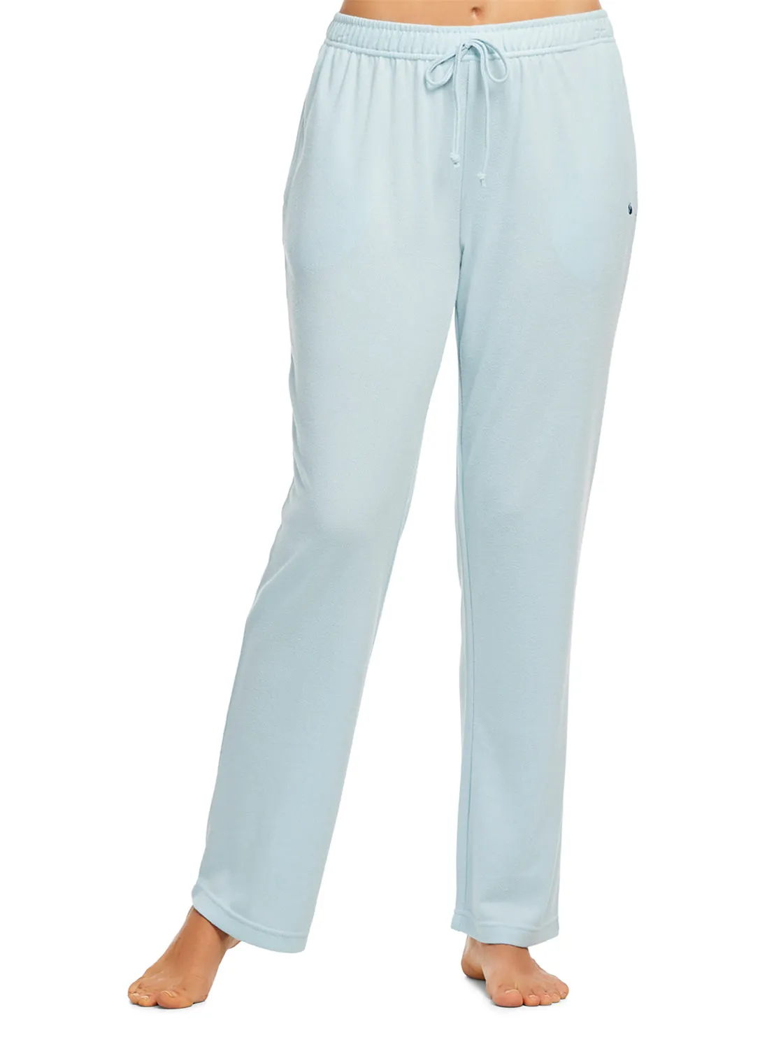 New Gloria Vanderbilt Women's Sleep Pants | Comfortable Pajama Bottoms, Sky Blue, Sz 2X!