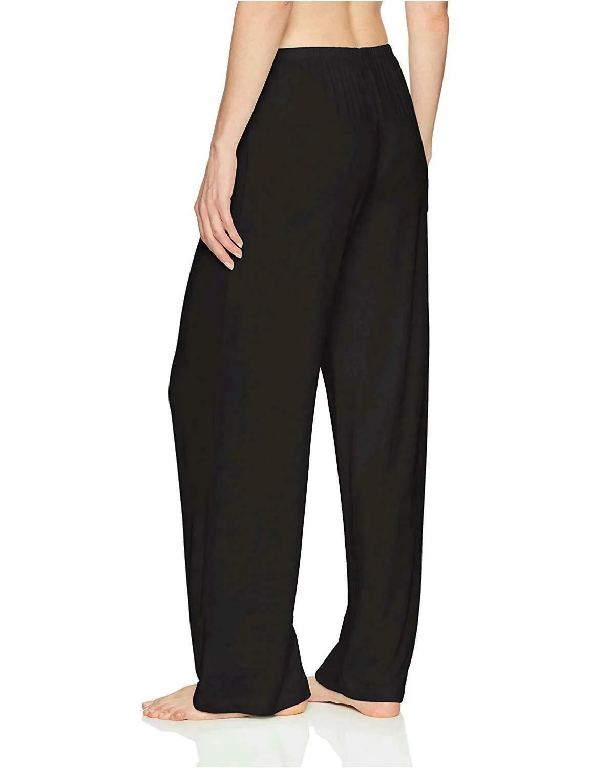 New HUE Women's Plus Size SleepWell with TempTech Roomy & Comfortable Pajama Sleep Pant, Black, Size 3X!