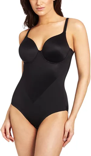 New Maidenform Women's Flexees Shapewear Comfort Devotion Body Briefer, Black, Sz 34C! Retails $50 