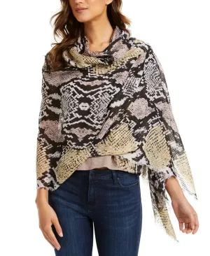 New Nordstrom Women's Cejon Pretty Python Print Day Wrap, Wear Many Ways