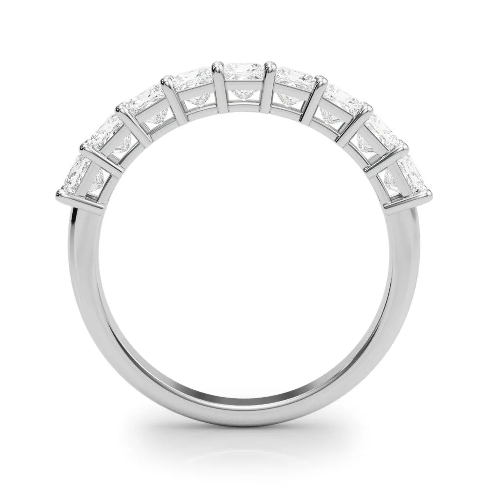 Nine Stone 2.0 ct. Princess Cut Diamond Anniversary Ring