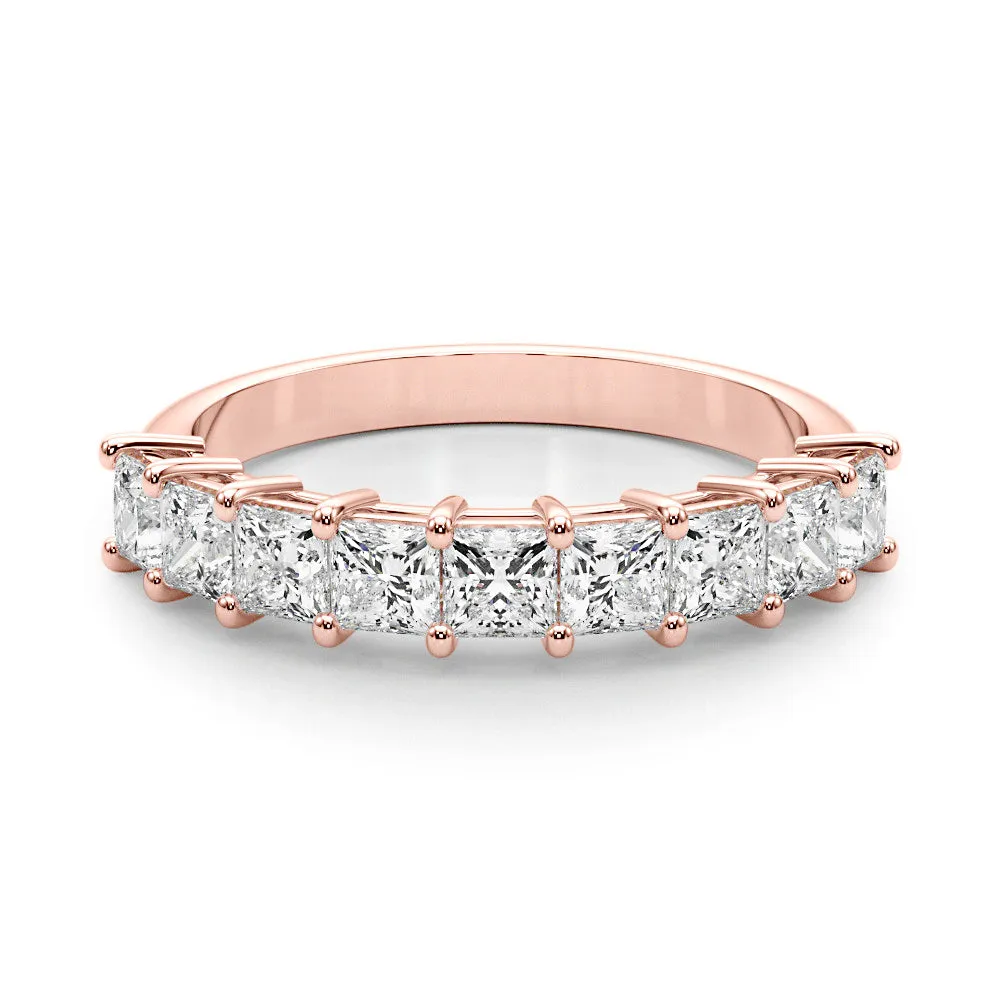 Nine Stone 2.0 ct. Princess Cut Diamond Anniversary Ring