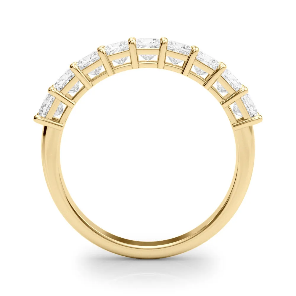Nine Stone 2.0 ct. Princess Cut Diamond Anniversary Ring
