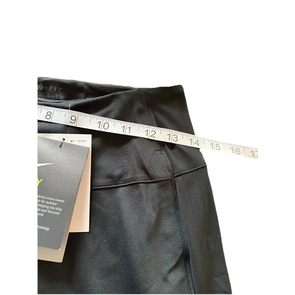 NWT Nike Womens Dri-FIT UV Victory 17” Golf Skirt Black Size XS Skort Tennis