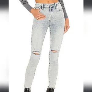 NWT Pistola Jeans Audrey Lush Distressed Skinny 26 Denim Pants Stretch