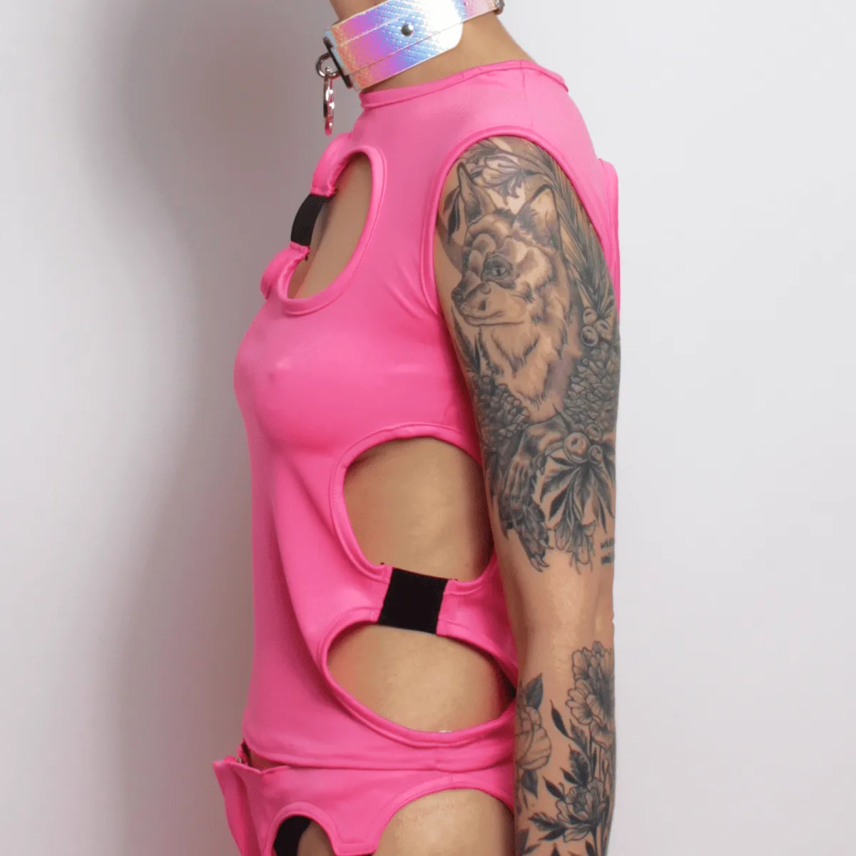 OGGLE VEST PINK WOMENS