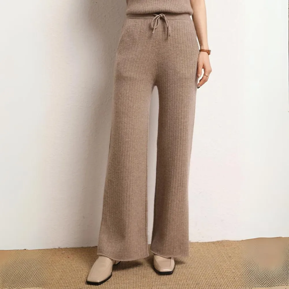 Olivia® | Luxurious cashmere trousers with a relaxed fit