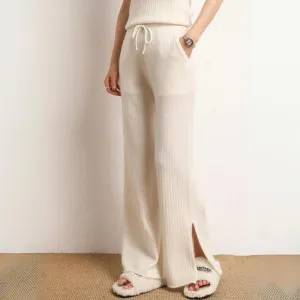 Olivia® | Luxurious cashmere trousers with a relaxed fit