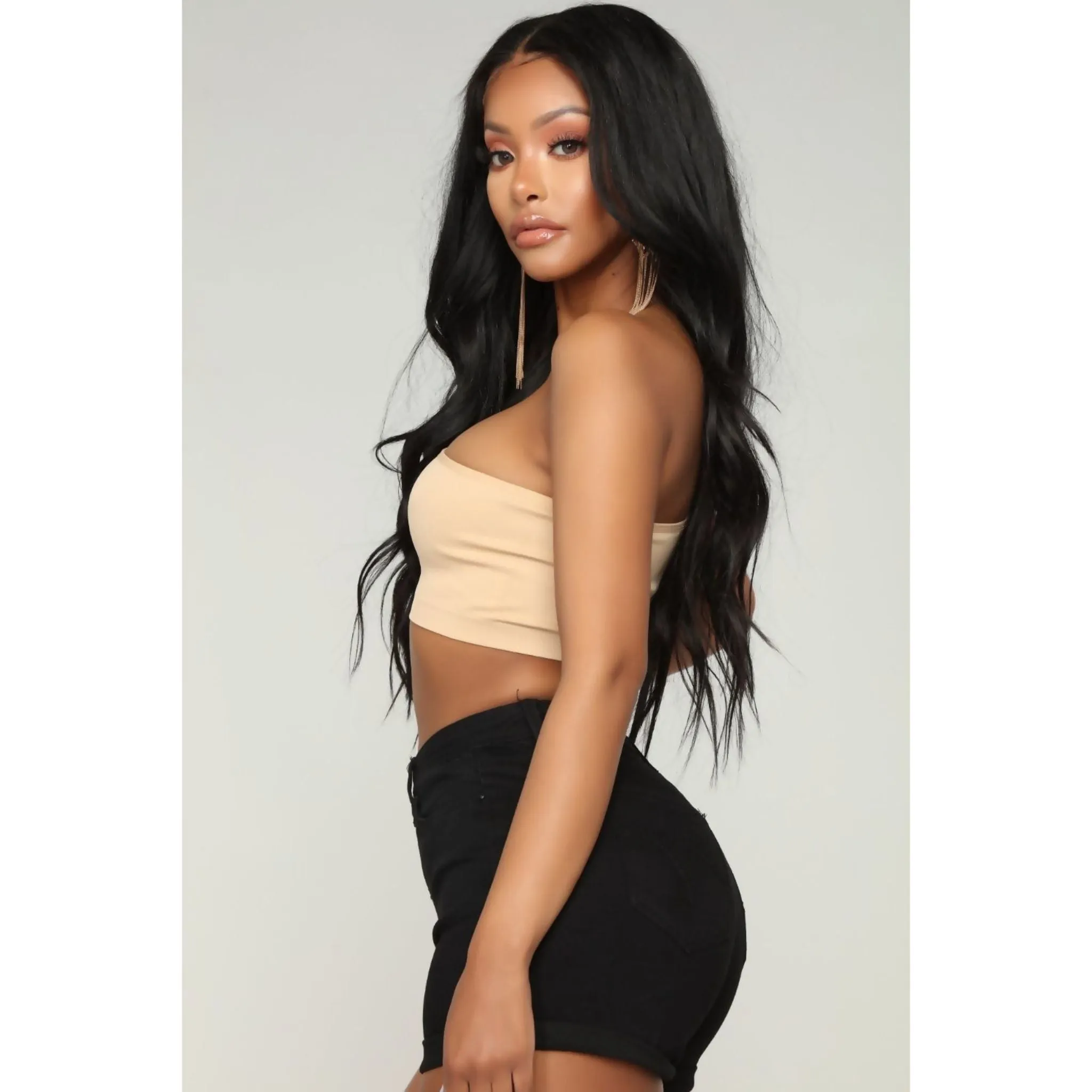 One Shoulder Crop Top