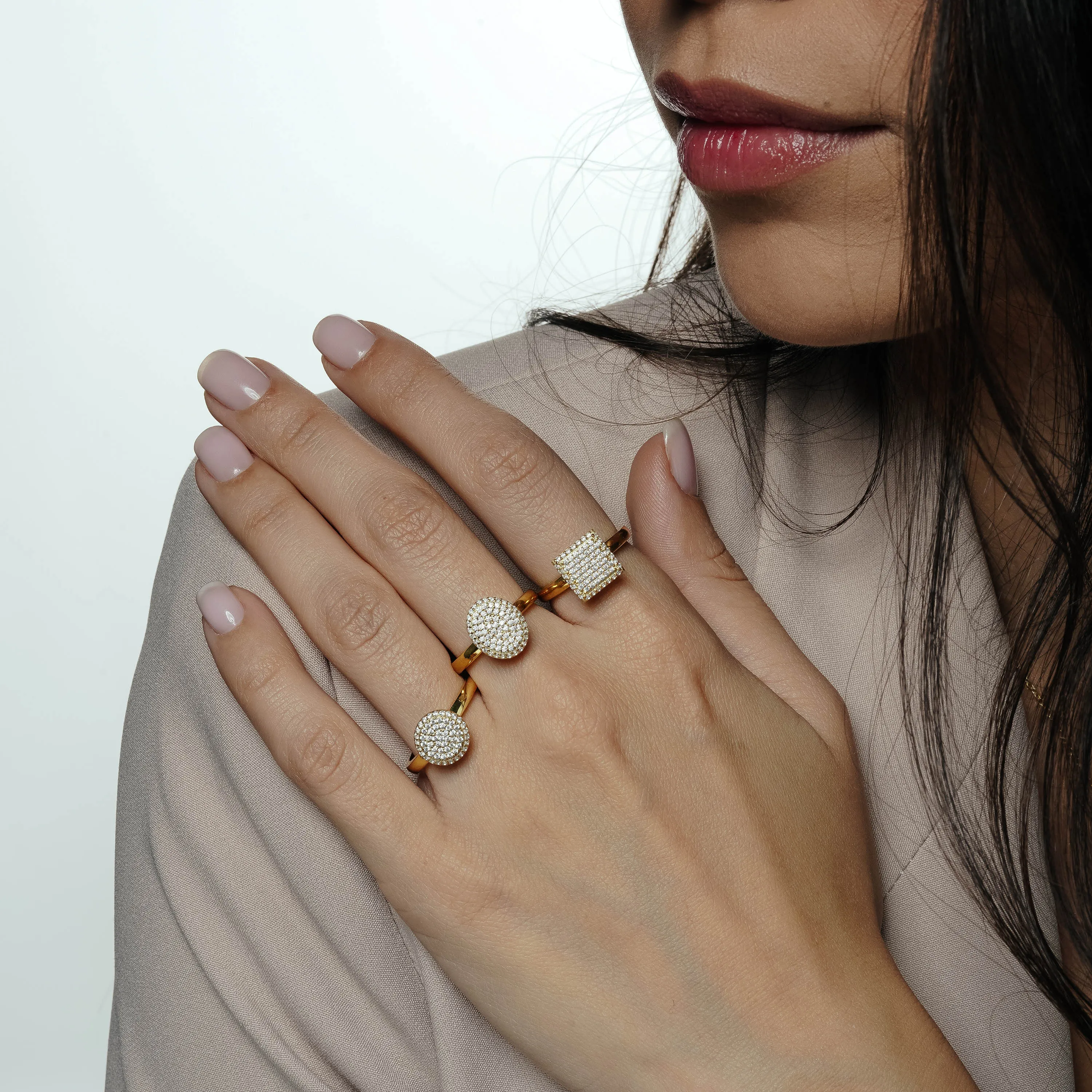 Oval Shaped AMoré Pavé Ring With 0.60 ct. Diamonds