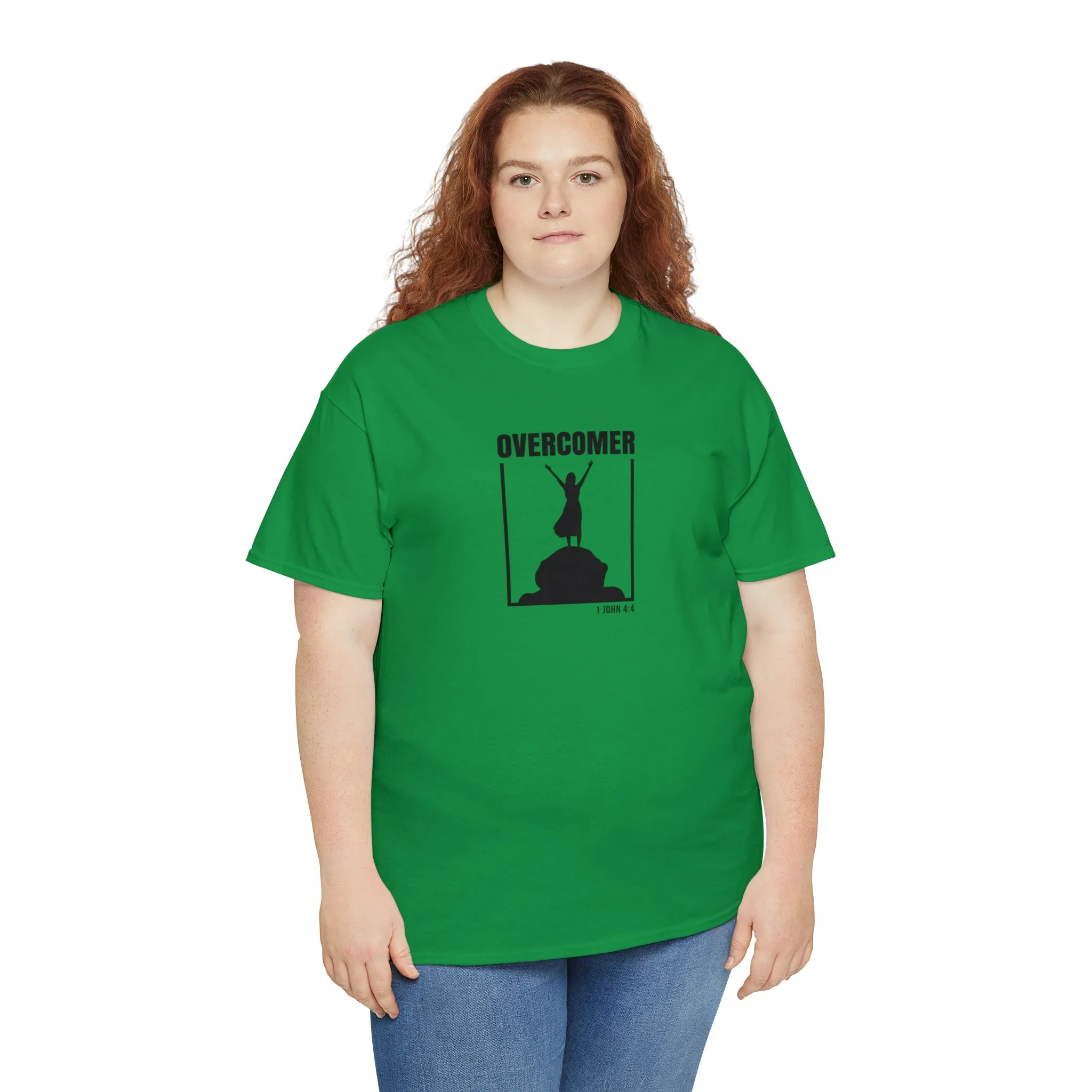 Overcomer Women's Unisex Heavy Cotton Tee