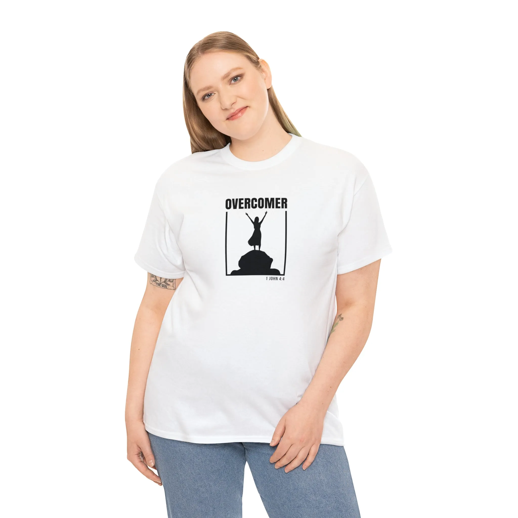 Overcomer Women's Unisex Heavy Cotton Tee