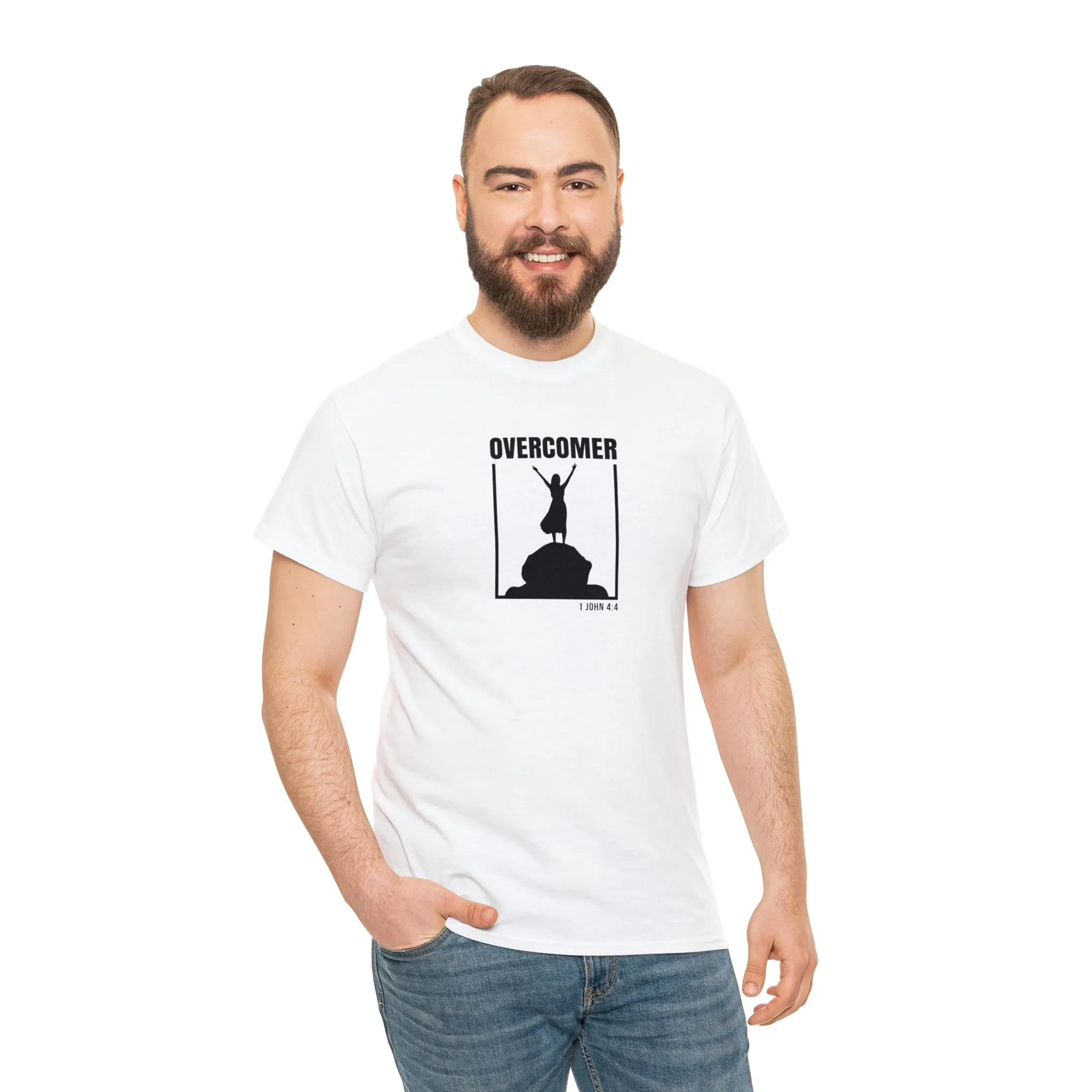 Overcomer Women's Unisex Heavy Cotton Tee