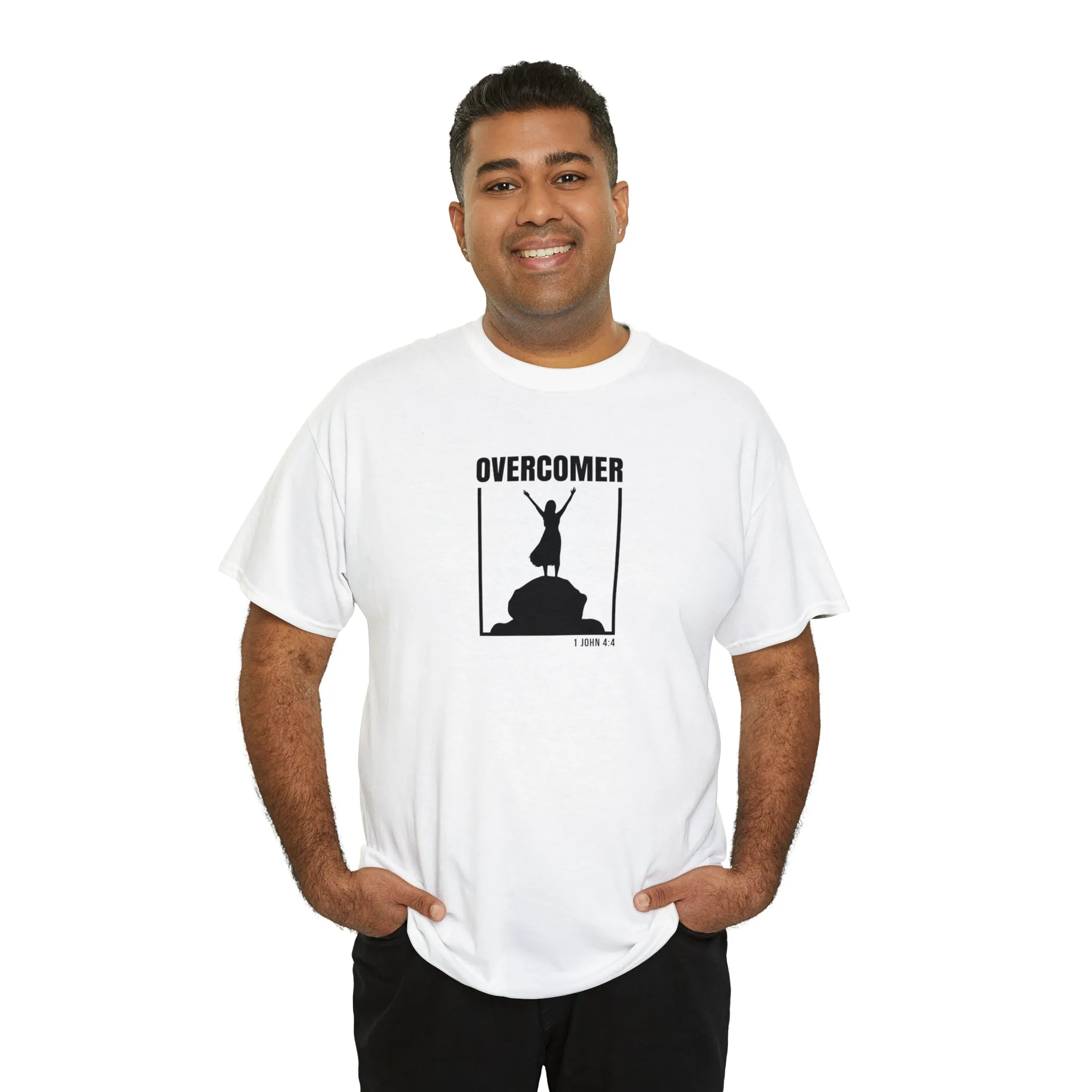Overcomer Women's Unisex Heavy Cotton Tee