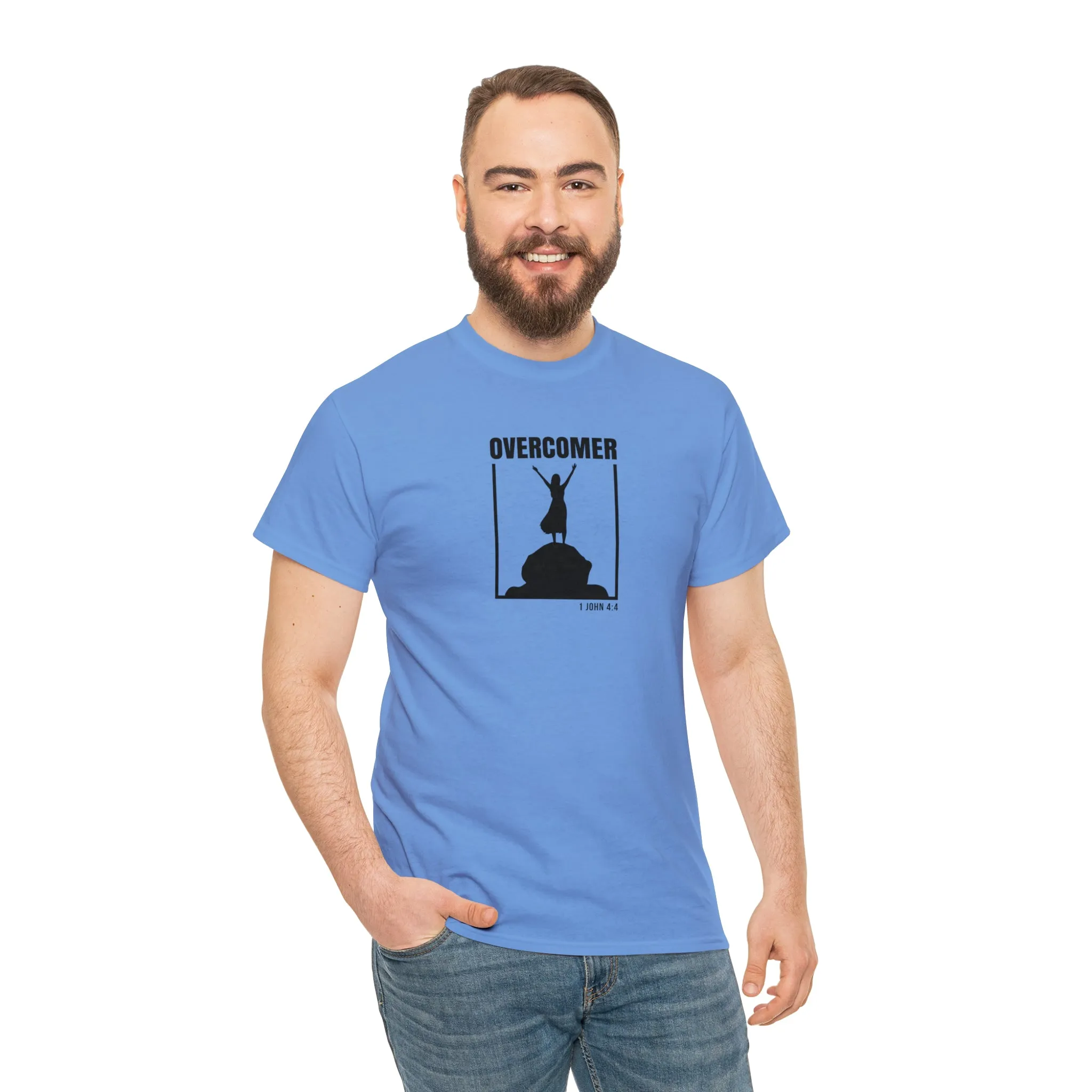Overcomer Women's Unisex Heavy Cotton Tee