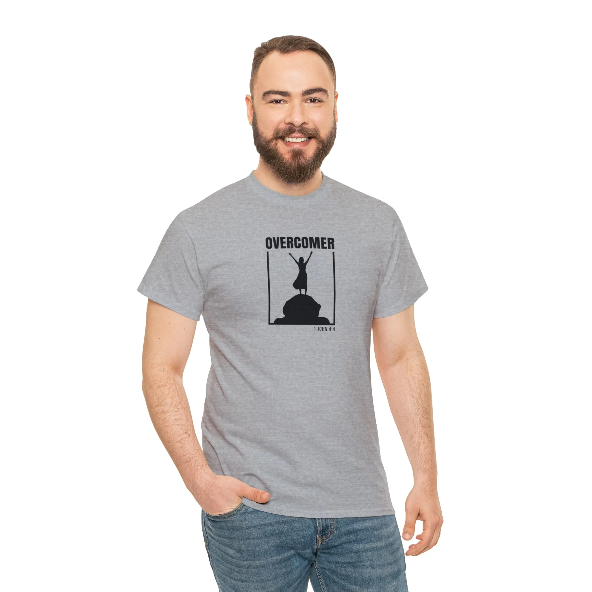 Overcomer Women's Unisex Heavy Cotton Tee