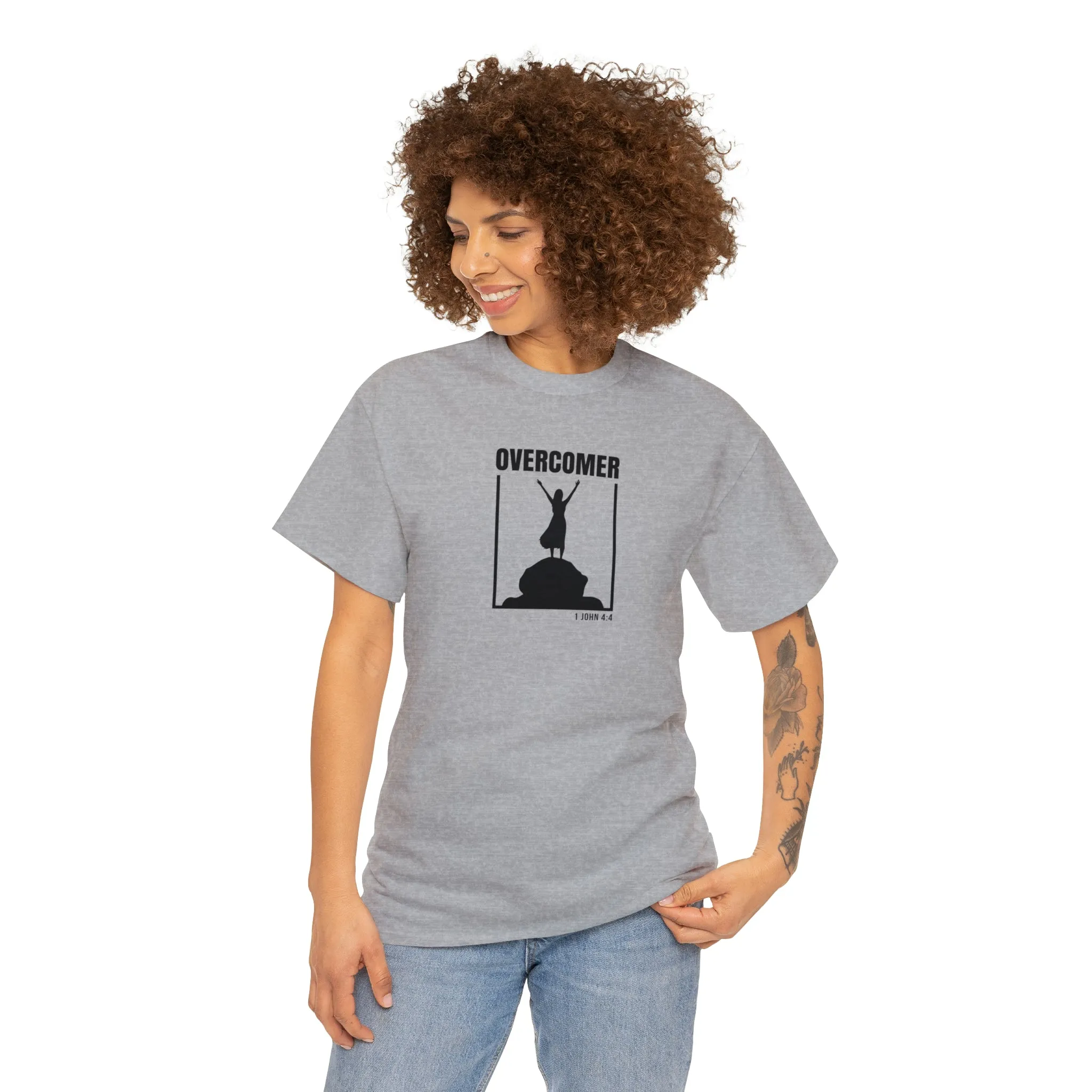 Overcomer Women's Unisex Heavy Cotton Tee
