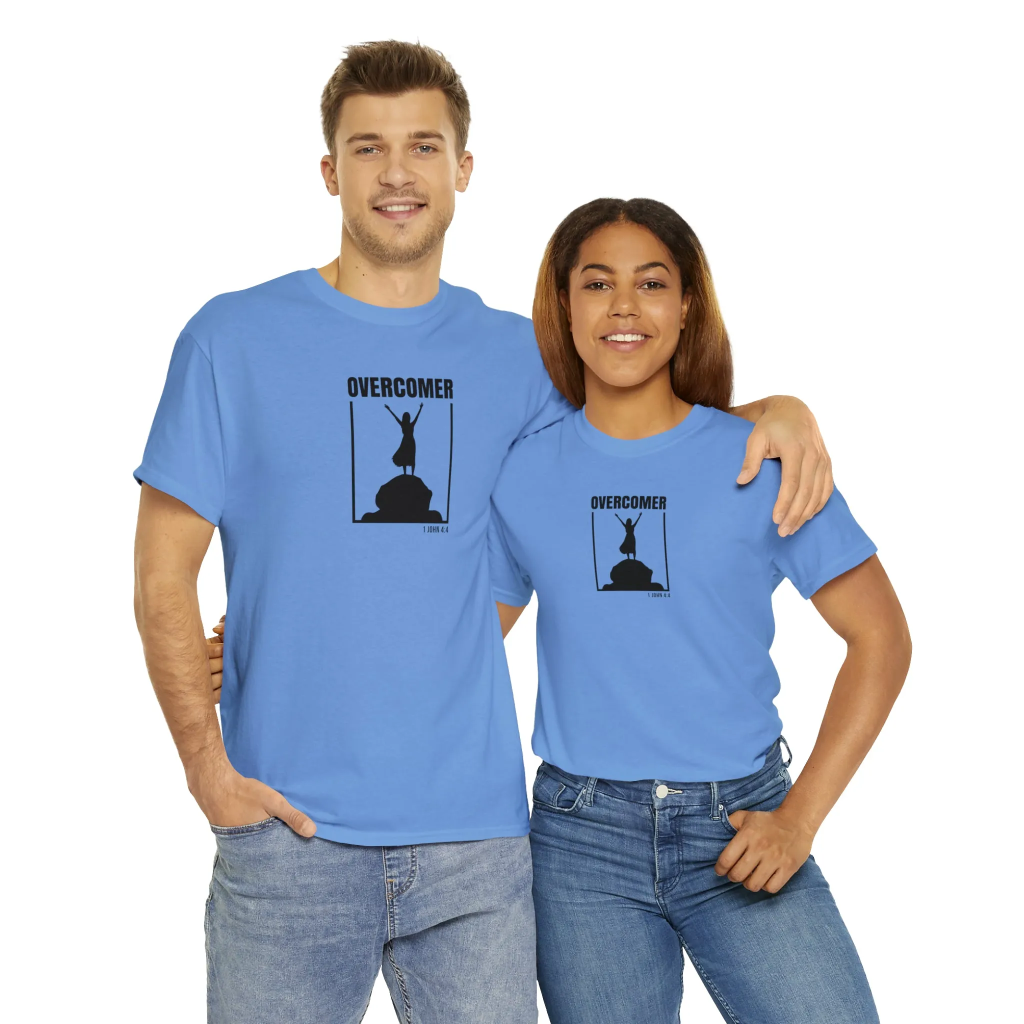Overcomer Women's Unisex Heavy Cotton Tee