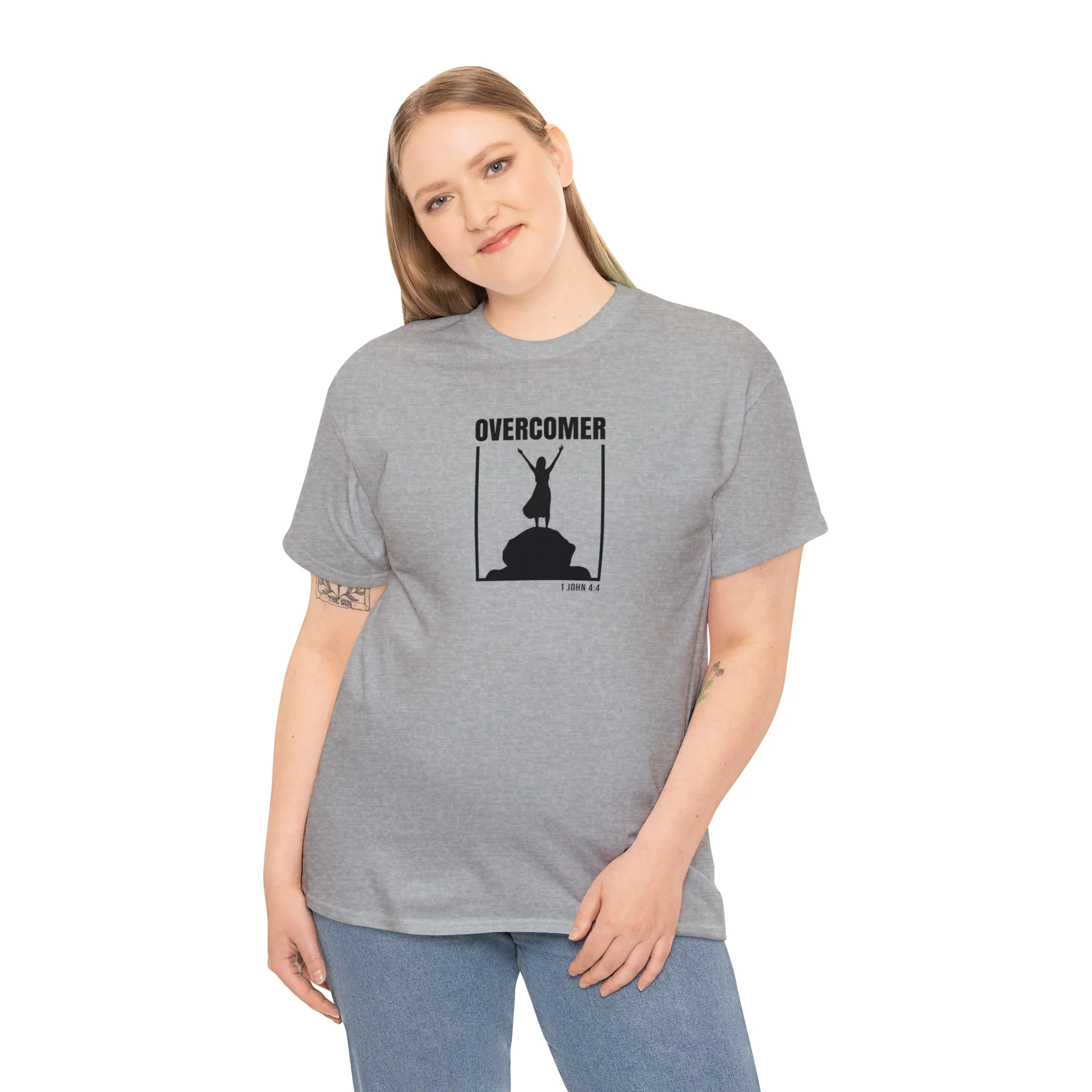 Overcomer Women's Unisex Heavy Cotton Tee