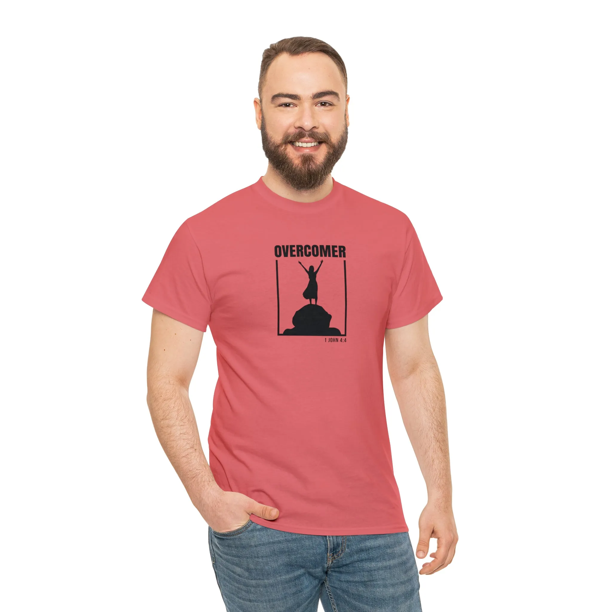Overcomer Women's Unisex Heavy Cotton Tee