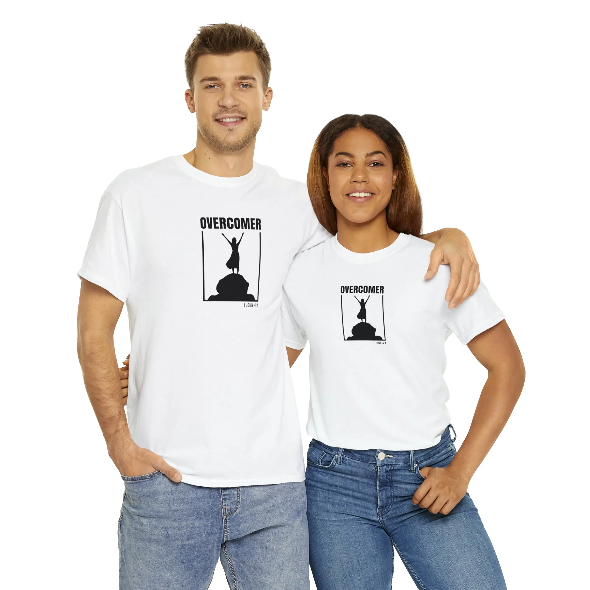 Overcomer Women's Unisex Heavy Cotton Tee
