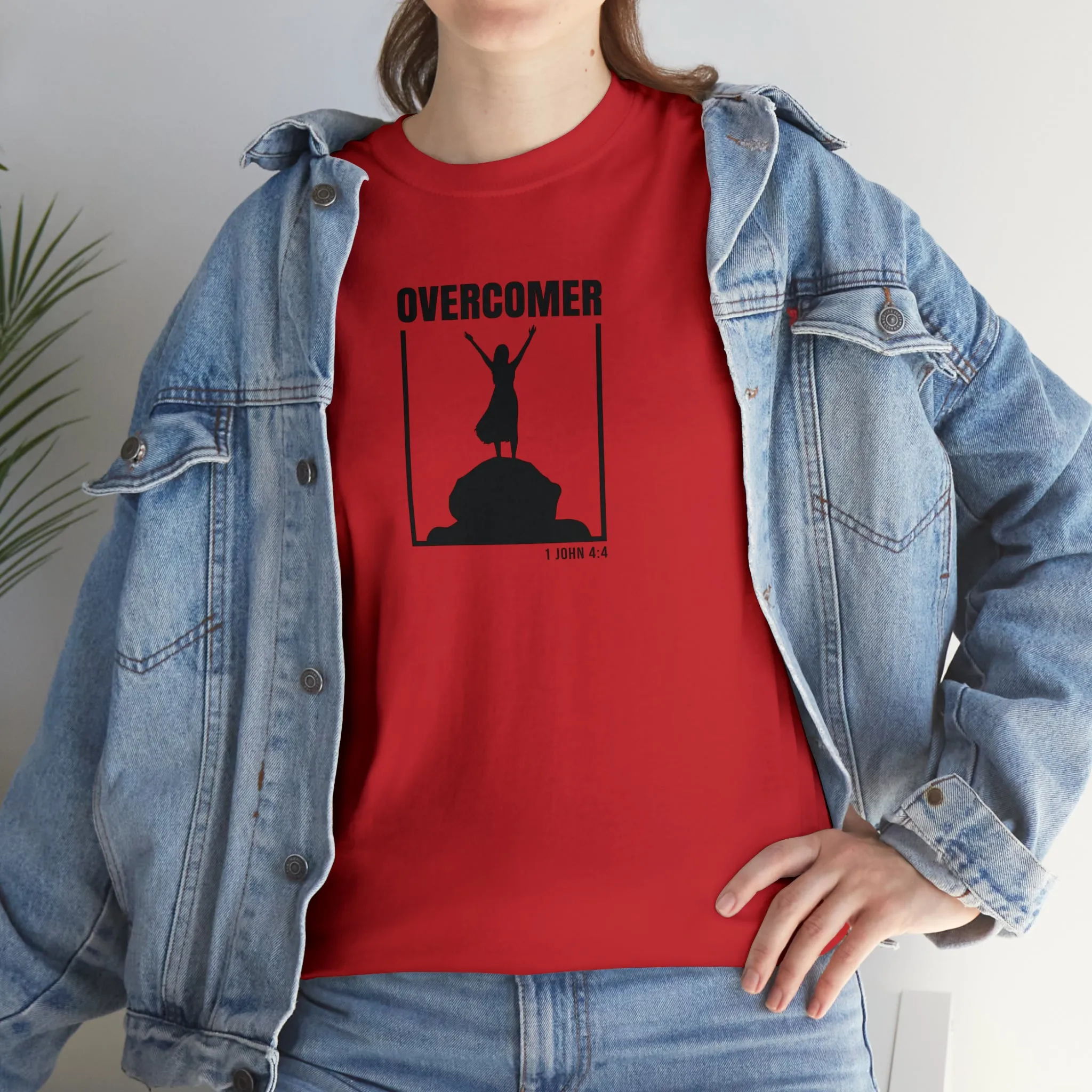 Overcomer Women's Unisex Heavy Cotton Tee