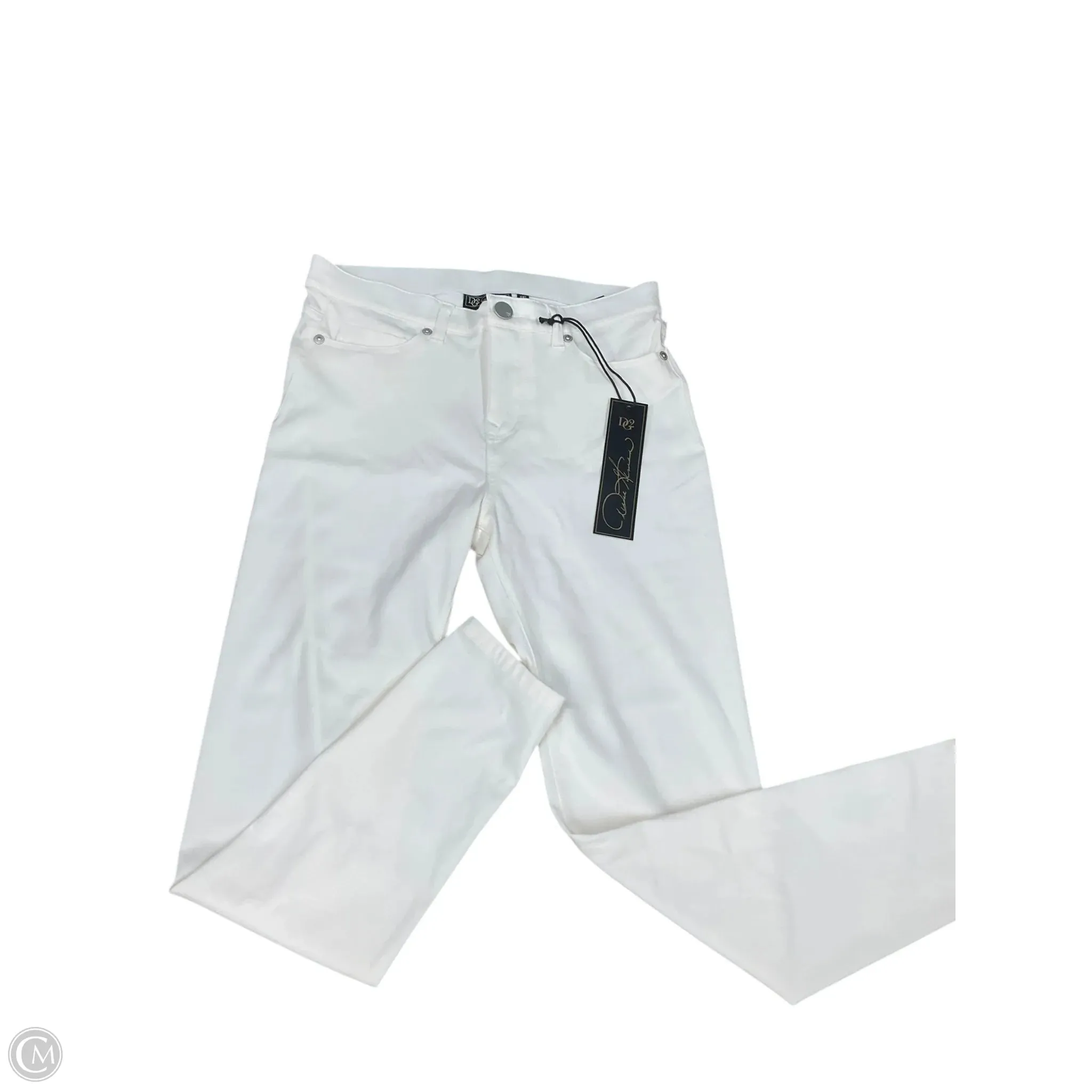 Pants Leggings By Clothes Mentor In Ivory, Size: 8p
