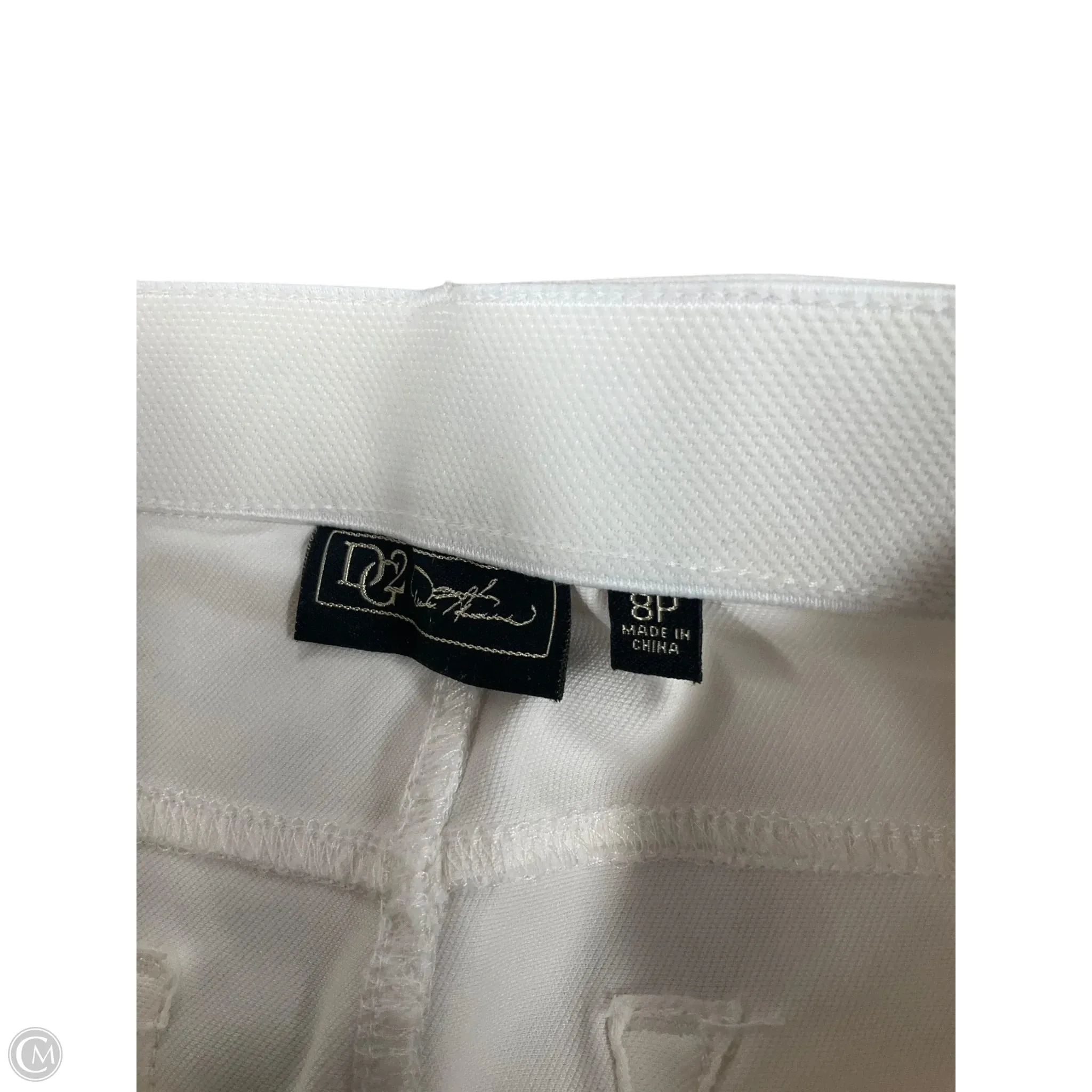 Pants Leggings By Clothes Mentor In Ivory, Size: 8p