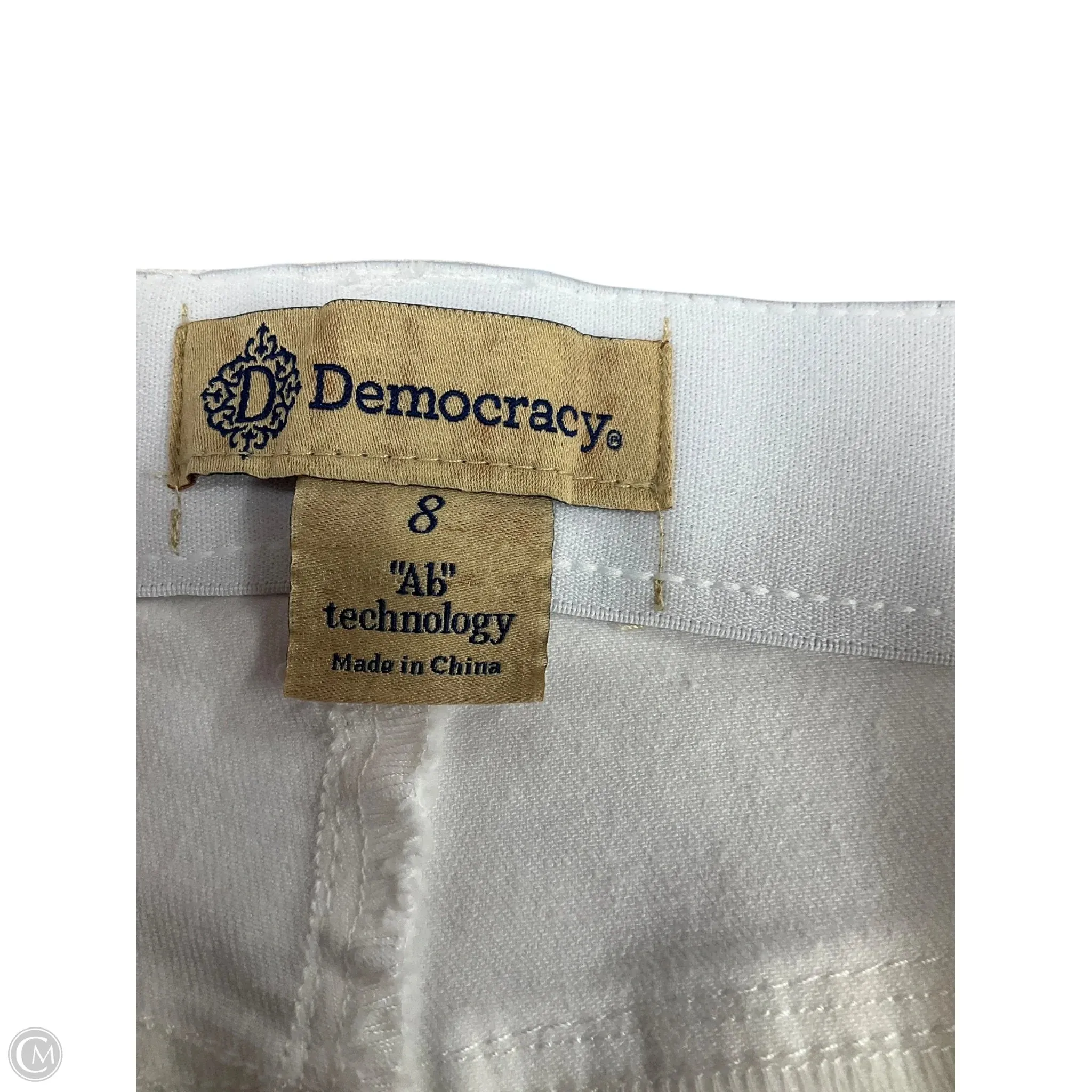 Pants Other By Cmc In White Denim, Size: 8
