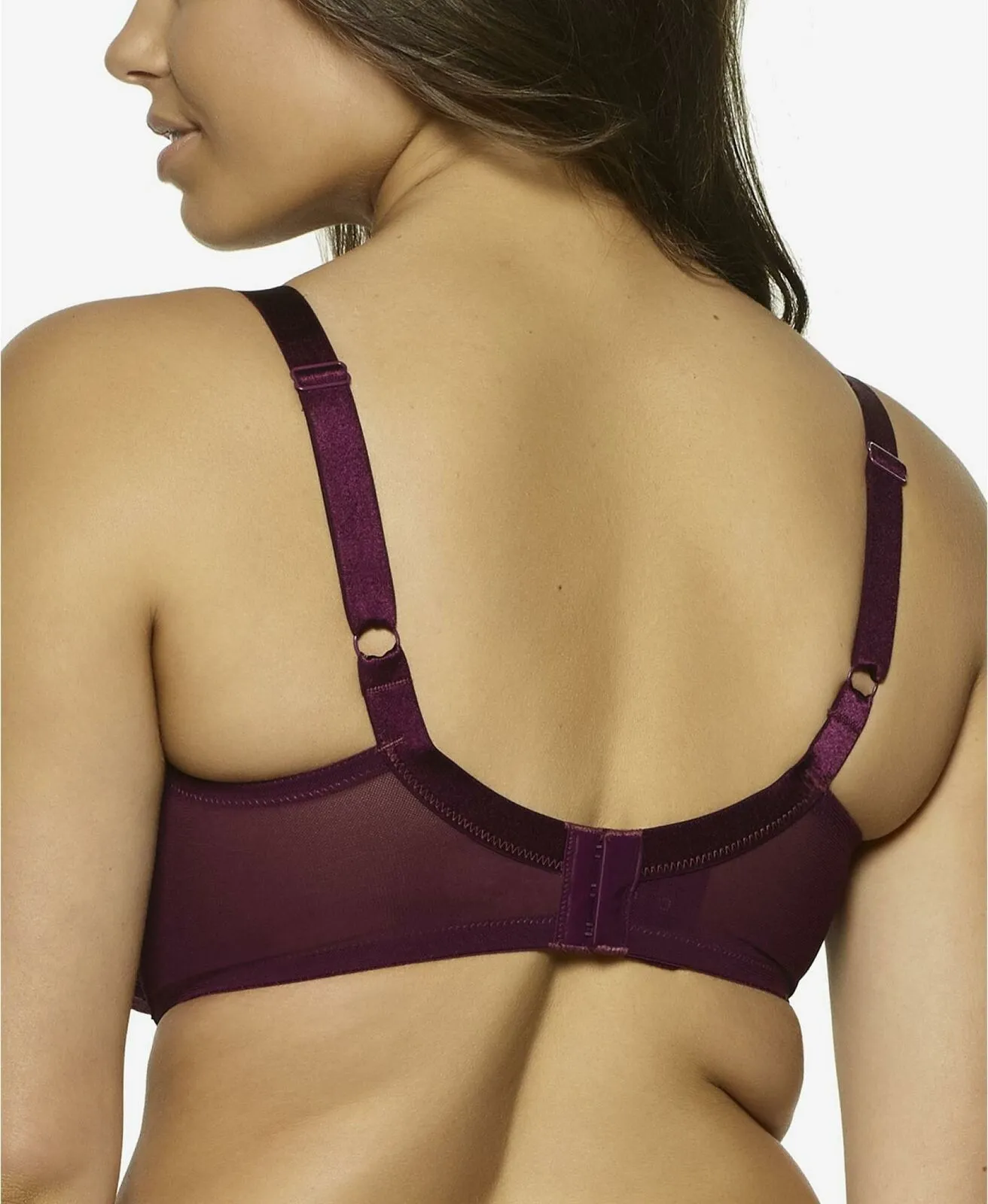 Paramour Women's Full Figure Diamond Lace Bra