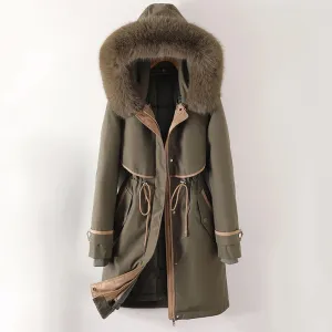 Parka Livia™ | Women's Cozy Lined Parka | Hooded, Warm Insulation, Water-Resistant Design