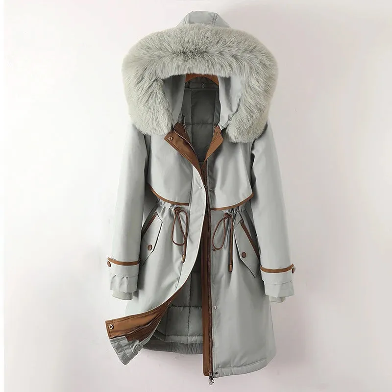 Parka Livia™ | Women's Cozy Lined Parka | Hooded, Warm Insulation, Water-Resistant Design