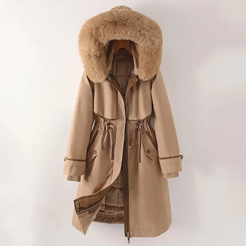 Parka Livia™ | Women's Cozy Lined Parka | Hooded, Warm Insulation, Water-Resistant Design