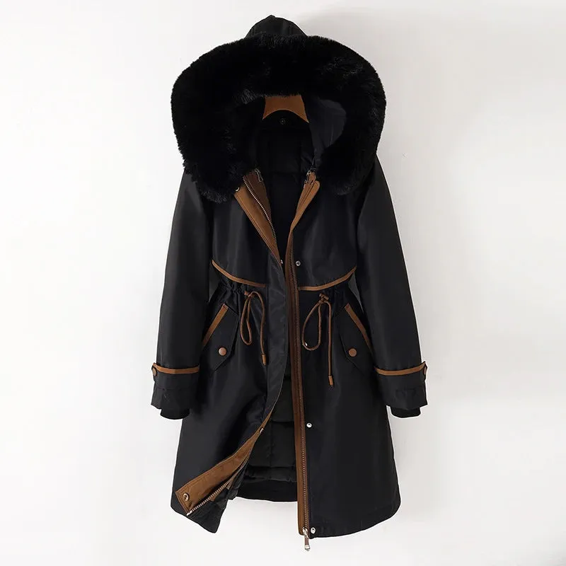 Parka Livia™ | Women's Cozy Lined Parka | Hooded, Warm Insulation, Water-Resistant Design