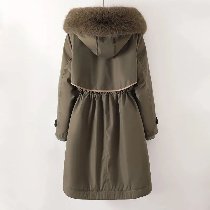 Parka Livia™ | Women's Cozy Lined Parka | Hooded, Warm Insulation, Water-Resistant Design