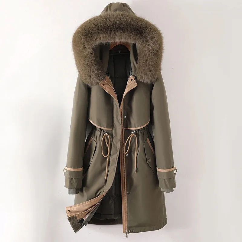 Parka Livia™ | Women's Cozy Lined Parka | Hooded, Warm Insulation, Water-Resistant Design