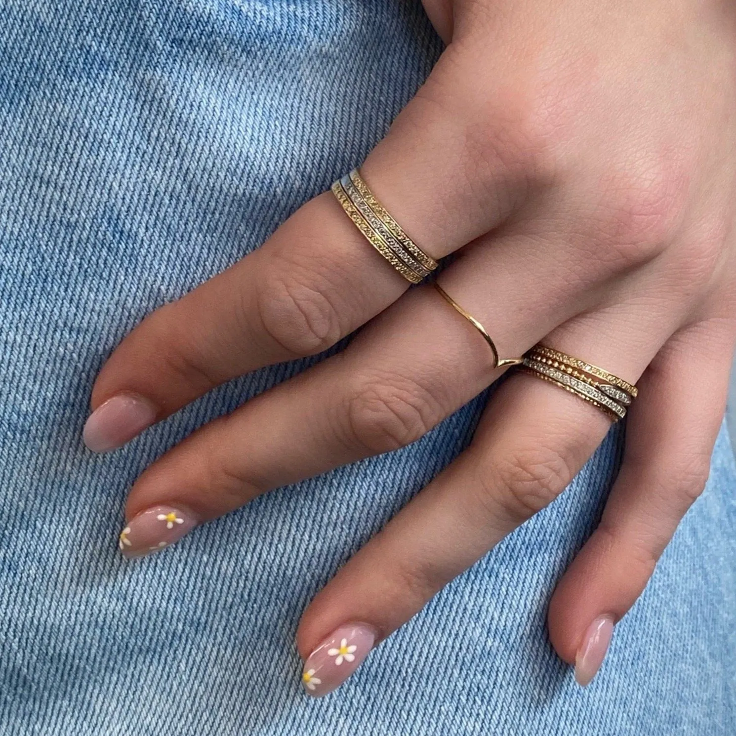 Pave Diamond Ring