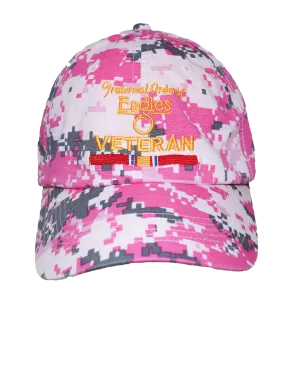 Pink Camo Veteran Hat