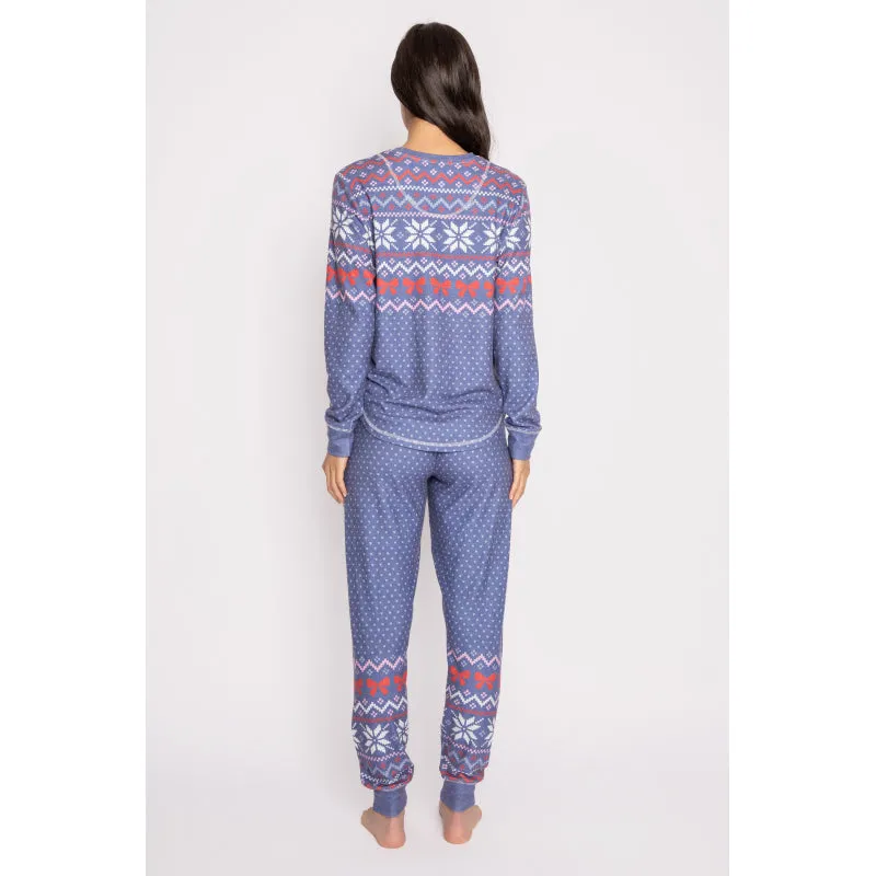 PJ Salvage Women's Cozy Vibes Pj Set