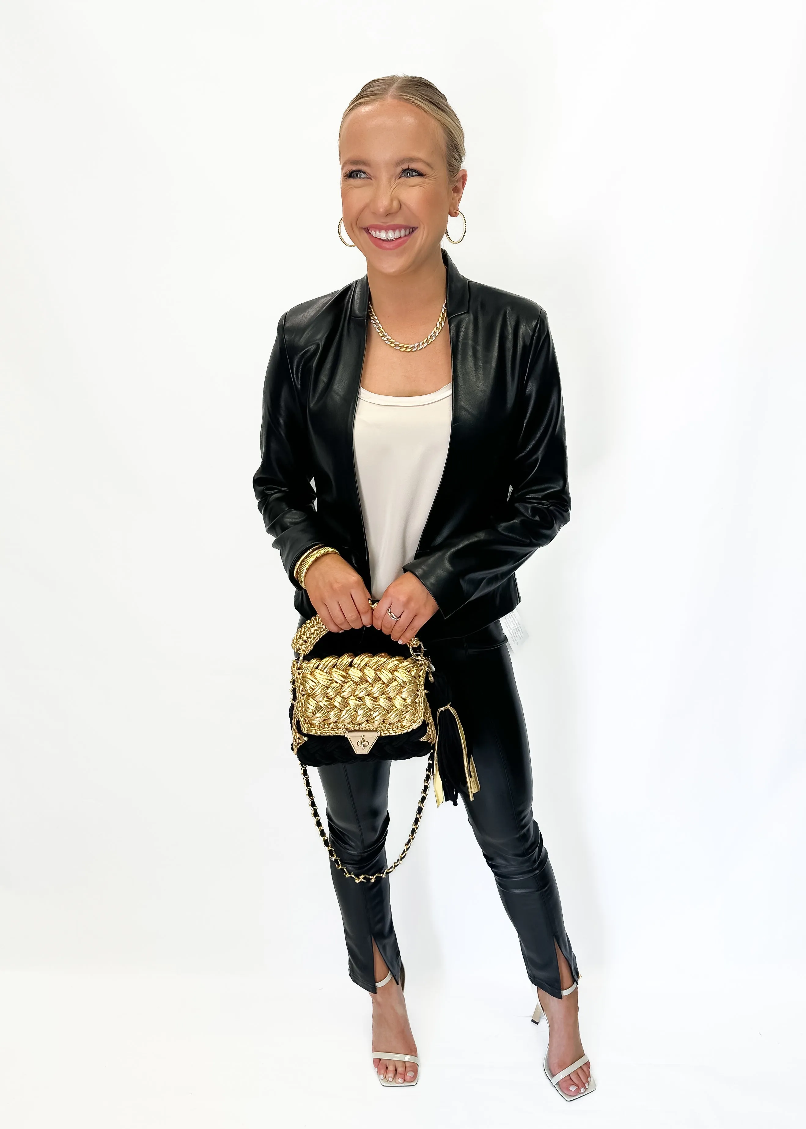 Pleather Jacket - Black