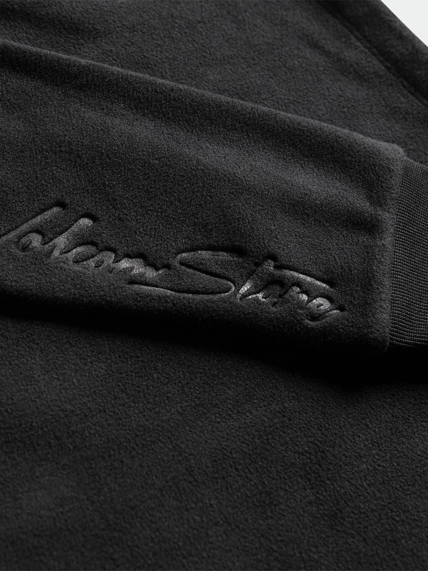 Polar Fleece Sweatshirt - Black
