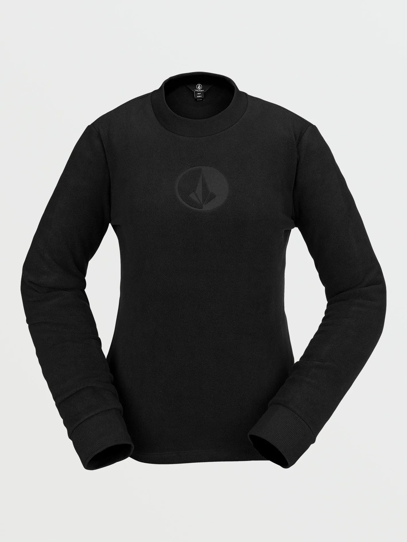 Polar Fleece Sweatshirt - Black